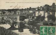 07 Ardeche CPA FRANCE 07 "Ruoms, le pont sur l'Ardèche à l'entrée de la ville"