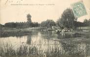 10 Aube CPA FRANCE 10 "Nogent sur Seine, la Baignade de Jolainville"