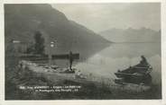 74 Haute Savoie CPSM FRANCE 74 "Env. d'Annecy, Angon, le petit lac et les montagnes des Bauges"