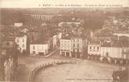 33 Gironde CPA FRANCE 33 "Bazas, la place de la République"