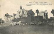 33 Gironde CPA FRANCE 33 "Auros par Bazas, chateau du Rivel"