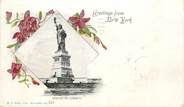 Etat Uni CPA USA "New York, la statue de la liberté"