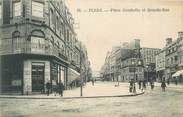 61 Orne CPSM FRANCE 61 " Flers, Place Gambetta et Grande rue "
