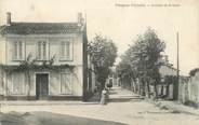 33 Gironde CPA FRANCE 33 "Preignac, avenue de la gare"