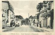 32 Ger CPA FRANCE 32 " Mielan, route nationale, hotel "