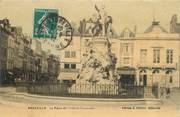 80 Somme / CPA FRANCE 80 "Abbeville, la place de l'Amiral Courbet"