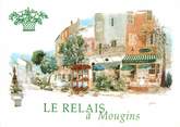 06 Alpe Maritime / CPSM FRANCE "Mougins, restaurant Le Relais"