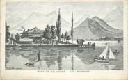 74 Haute Savoie CPA FRANCE 74 "Lac d'Annecy, Port de Talloires"