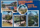 04 Alpe De Haute Provence CPSM FRANCE 04 "Castellane, camping Notre Dame"