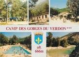 04 Alpe De Haute Provence CPSM FRANCE 04 "Castellane, Camping des Gorges du Verdon, Clos d'Aremus"