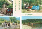 07 Ardeche CPSM FRANCE 07 "Les Vans, camping Ranch Le Foussac"