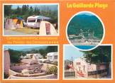 83 Var / CPSM FRANCE 83 "Saint Aygulf, la Gaillarde plage" / CAMPING