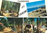 83 Var / CPSM FRANCE 83 "Sainte Maxime, camping les Cigalons"