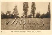 74 Haute Savoie CPA FRANCE 74 "Chens, une section de gymnastique, colonie de vacances"