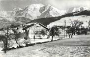 74 Haute Savoie CPSM FRANCE 74 "Combloux, vue sur la chaine du Montblanc"