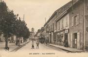 38 Isere CPA FRANCE 38 "Les Abrets, rue Gambetta"