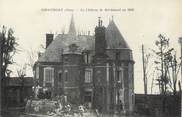 60 Oise CPA FRANCE 60 "Giraumont, le château de Berthinval en 1918"