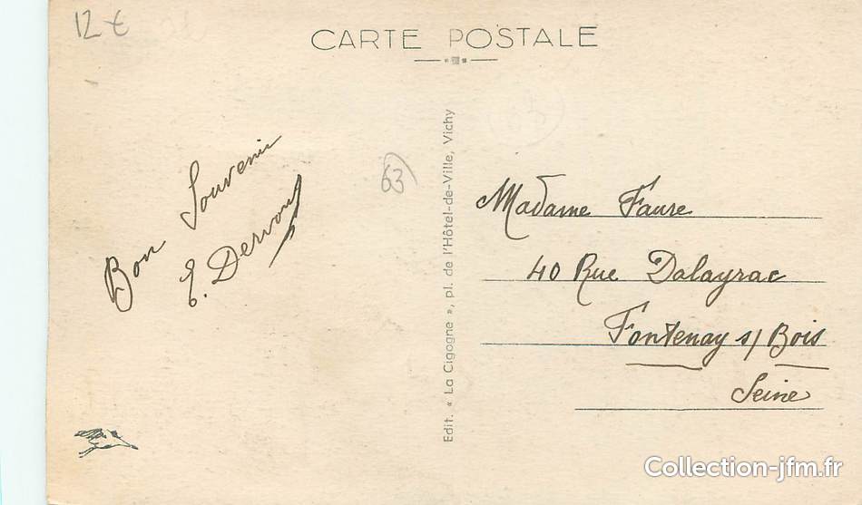 Cpa France 63 Monton 63 Puy De DÔme Autres Communes 63 Ref 205370 Collection Jfmfr 