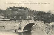 06 Alpe Maritime CPA FRANCE 06 "Villeneuve Loubet, le vieux pont"