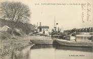 76 Seine Maritime CPA FRANCE 76 "Tancarville, les bords du canal"