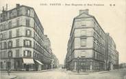 93 Seine Saint Deni CPA FRANCE 93 "Pantin, rue Magenta et rue Pasteur"
