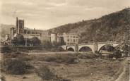 43 Haute Loire / CPA FRANCE 43 "Lavoute Chilhac, l'église et le pont"