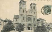 38 Isere CPA FRANCE 38 "Bourgoin, place Carnot et l'église"