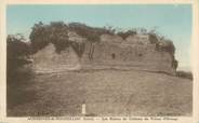 38 Isere CPA FRANCE 38 "Auberives de Roussillon, les ruines du château du Prince d'Orange"