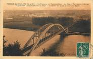 77 Seine Et Marne / CPA FRANCE 77 "Veneux les Sablons, l'acqueduc, passerelle sur la seine"