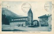 38 Isere CPA FRANCE 38 "Goncelin, l'église, la place"