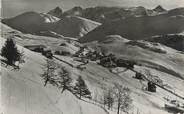 38 Isere CPSM FRANCE 38 "Alpe d'Huez, vue générale et la Meije"