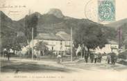 73 Savoie CPA FRANCE 73 "Moutiers Salins, le square de la liberté"