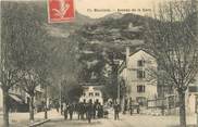 73 Savoie CPA FRANCE 73 "Moutiers, avenue de la gare "