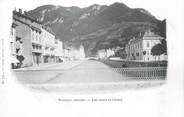 73 Savoie CPA FRANCE 73 "Moutiers, les quais et l'Isère"