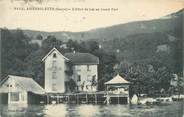 73 Savoie CPA FRANCE 73 "Aiguebelette, l'hôtel du Lac au grand Port"