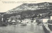 73 Savoie CPA FRANCE 73 "Chanaz, vue générale, le canal de Savières, le bateau à vapeur"