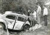 France PHOTO ORIGINALE / PHOTO DE PRESSE / FRANCE 56 "Entre Auray et Vannes, accident de voiture"