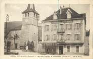 73 Savoie CPA FRANCE 73 "Novalaise, la place, l'église, le monument, l'hôtel Bellemin Noël"