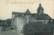 73 Savoie CPA FRANCE 73 "Saint Genix sur Guiers, place de l'église , débit de tabacs"