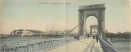 84 Vaucluse CPA PANORAMIQUE FRANCE 84 "Avignon, perspective du pont suspendu"
