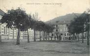 38 Isere CPA FRANCE 38 "Izeaux, place de la liberté"