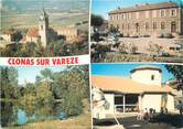 38 Isere CPSM FRANCE 38 " Clonas sur Varèze, vue générale "