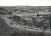 38 Isere CPSM FRANCE 38 "La vallée du Rhône à Serrières et Sablons, vue de la route d'Annonay"