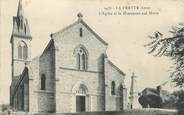 38 Isere CPA FRANCE 38 "La Frette, l'église et le monument aux morts"