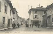 38 Isere CPA FRANCE 38 "Sillans, rue du centre"