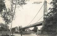 89 Yonne CPA FRANCE 89 "Bonnard Bassou, le pont suspendu"