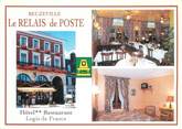 27 Eure CPSM FRANCE 27 "Beuzeville, hôtel restaurant le relais de poste"