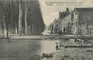 91 Essonne CPA FRANCE 91 "Corbeil, la pêcherie" / INONDATION 1910