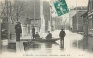 92 Haut De Seine CPA FRANCE 92 "Suresnes, rue de Seine" / INONDATION 1910