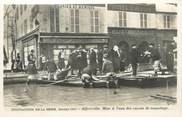 94 Val De Marne CPA FRANCE 94 "Alfortville, mise à l'eau des canots de sauvetage" / INONDATION 1910